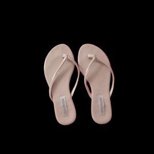 Steve madden tan flip flop